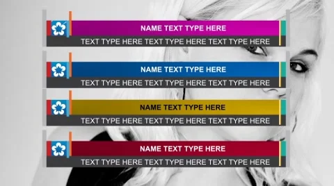 Lower Third Stock After Effects