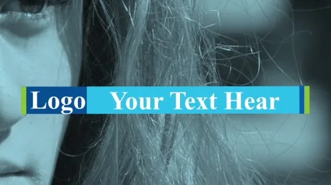 Lower third After Effects stock