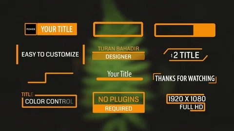Lower Third 스톡 After Effects