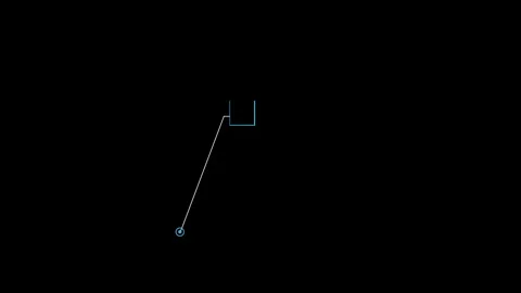 Lower third in an alpha channel Stock Footage 322956434