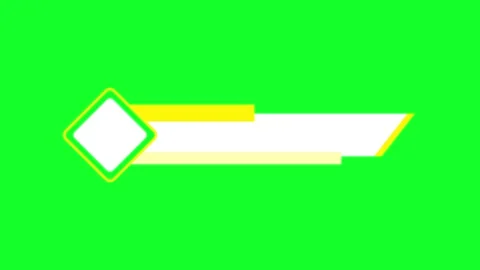 Lower third animated name box and logo overlay background name box looping .. Stock Footage 280231315