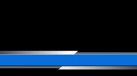 Lower third animation (with alpha) Stock Footage 34666378