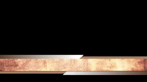 Lower third animation (with alpha) Stock Footage 34736918