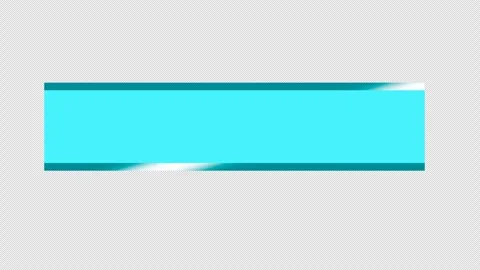 Lower third animation for broadcast or other conten. Stock Footage 278214322