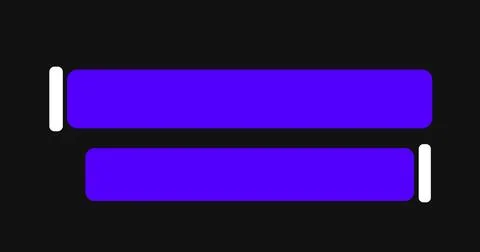 Lower Third animation. Modern design lower third in colors lower third anim.. Stock Illustration