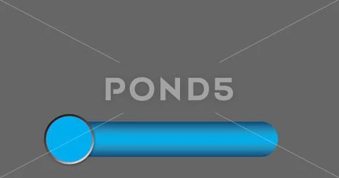 Lower Third Blue without text PSD Template