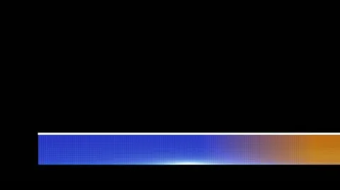 Lower Third Corporate Blue Orange Stock Footage 16068402