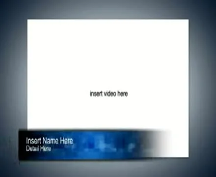 Lower Third (Fractal) 스톡 After Effects