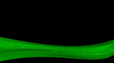 Lower third green , alpha, on transparency, loopable, 1080p Stock Footage 10900426