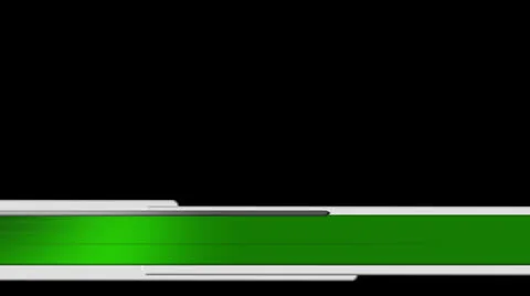 Lower-third-green HD 動画素材 25457325