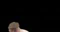 Lower third - Humor - man sneaks by right to left while peeking. HD 影片