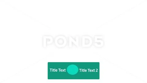 Lower third light blue two text options PSD Template