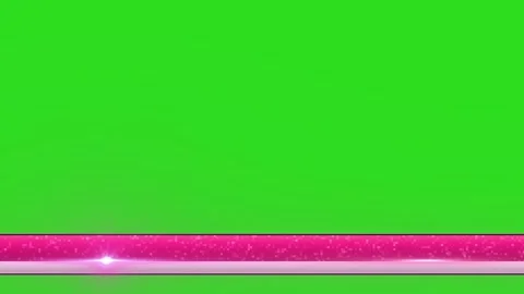 Lower third modern green screen animated Stock Footage 264122409