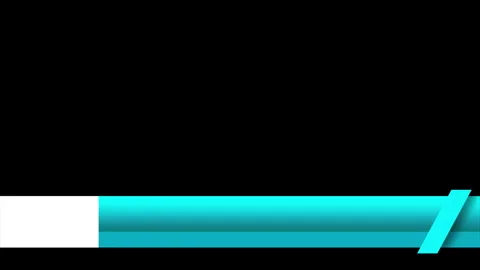 Lower third news animation with 2 longer lines of text Stock Footage 243959302