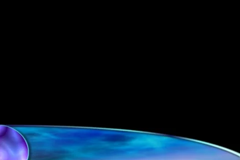 Lower third overlay with alpha ntsc 45 Stock Footage 340285