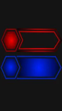 Lower third pack abstract illustration in vertical high resolution. Designe.. Ilustración de archivo