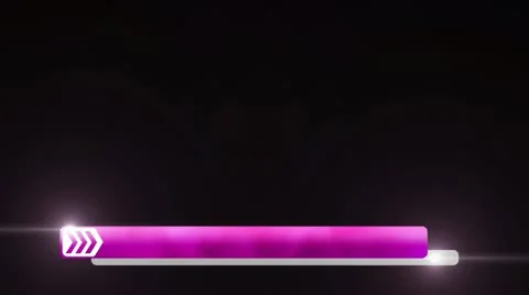 Lower third pink+alpha Stock Footage 10913239