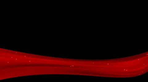 Lower third red , alpha, on transparency, loopable, 1080p Stock Footage