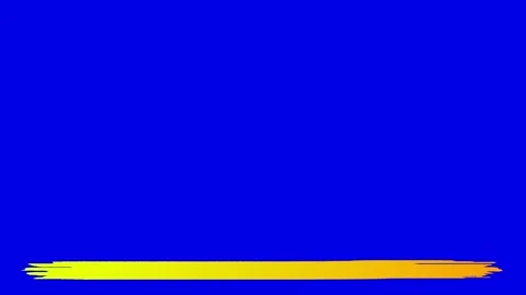 The lower third is a simple line shape yellow on a blue background Stock Footage 245049091