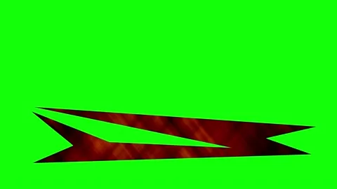 The lower third texture is red in color with a green background Video stock 234536030