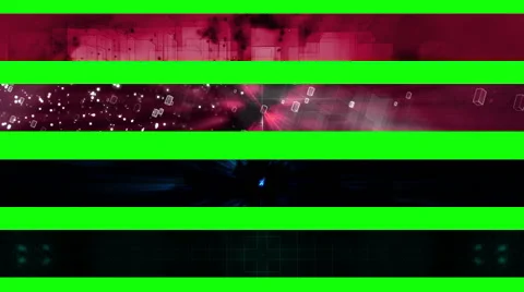 Lower third thirty six GBS Green Screen L3rds Stock Footage 67426053