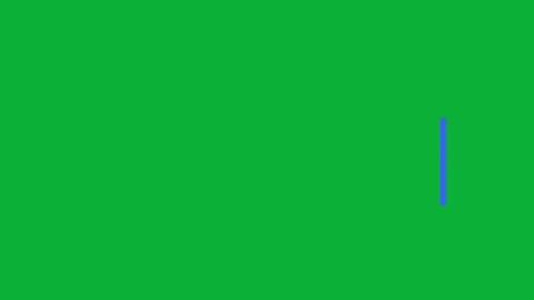 Lower Third Title Bar Animation on Green Screen | Clean Minimal Text Banner  Stock Footage 331148489