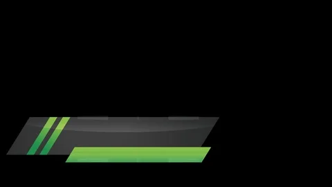 Lower Third Various 05 with Alpha Video stock 92545106