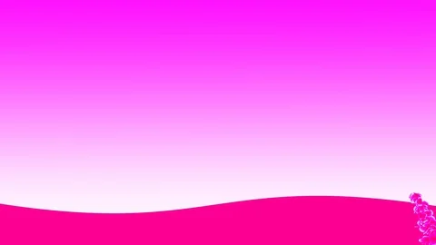 Lower Third Wave Pink Valentines Hearts Burst Motion Background Stock Footage 100758931