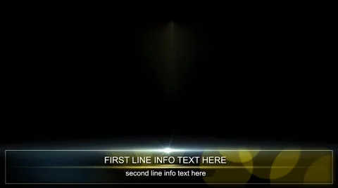 Lower Thirds Stock After Effects