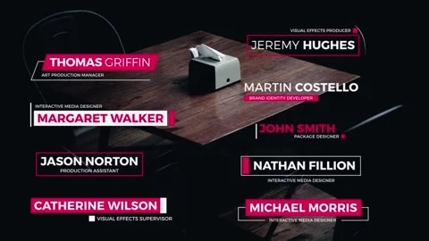 Lower Thirds Stock After Effects