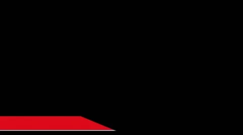 Lower Thirds Bar Graphic Stock Footage 58276889