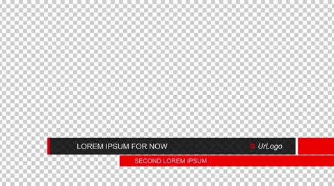 Lower thirds Video stock 48034344