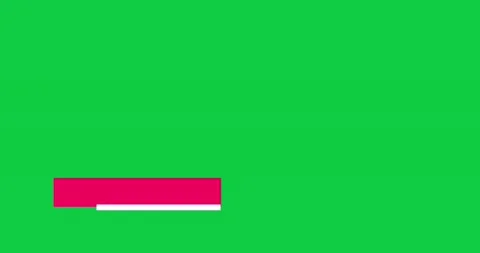 Lower thirds motion graphic elements with removal green screen background. 库存影片 195103887