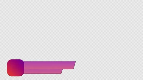 Lower thirds motion graphic elements. Stock Footage 229473160