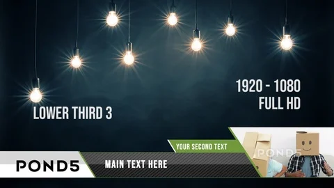 Lower Thirds Pack Stock After Effects