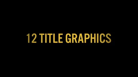 Lower Thirds Pack (Crew) 스톡 After Effects