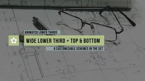 Lower thirds pak Stock After Effects