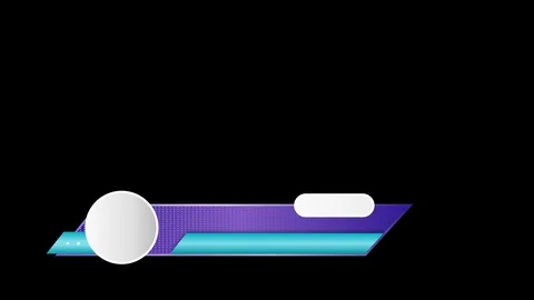 Lower thirds series Stock Footage 92998500