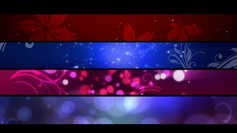 Lower thirds series Stock Footage 93007924