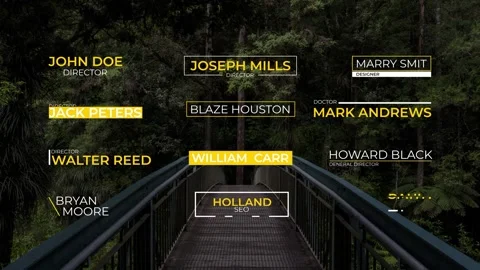 Lower Thirds Simple Edition Stock After Effects