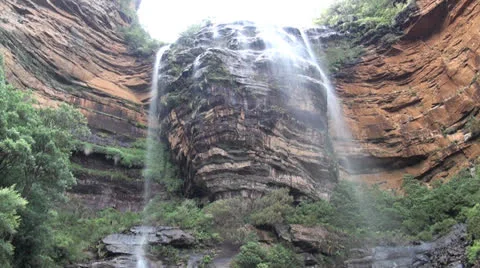 Lower Wentworthfalls Stock Footage 25512279