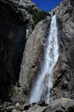 Lower Yosemite Falls Foto stock