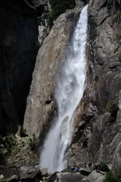 Lower Yosemite Falls Stock Photos