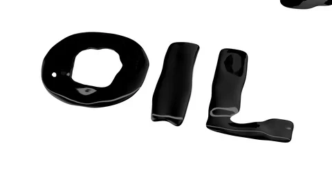 Lowering the price of oil performance chart Stock Footage 101494952