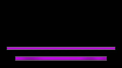 Lowerthird border violet animation Stock Footage 11256162