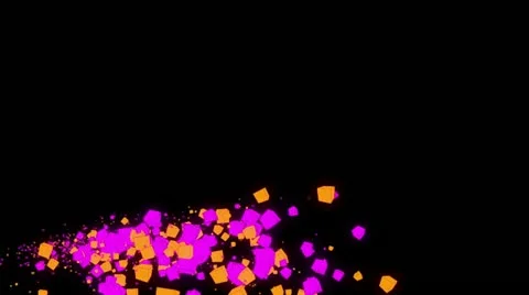 Lowerthird cube Stock Footage 11276508