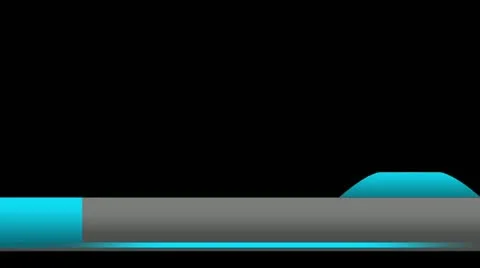 Lowerthird new cyan+alpha Stock Footage 10913244