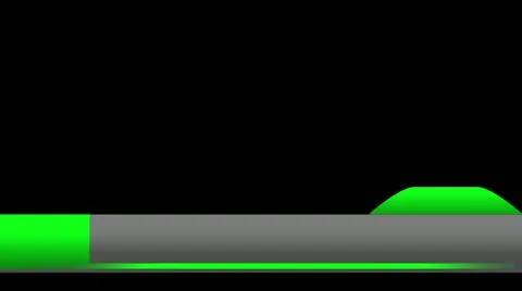 Lowerthird new green+alpha Stock Footage 10913245