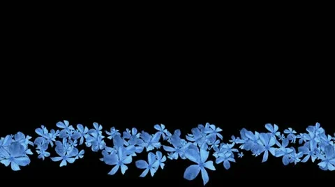 Lowerthird single particle 19 track matte 01 Stock Footage 11428029