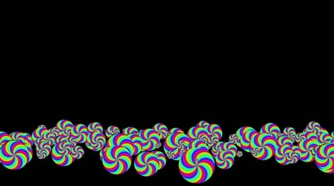 Lowerthird single particle 32 track matte 01 Stock Footage 11430080